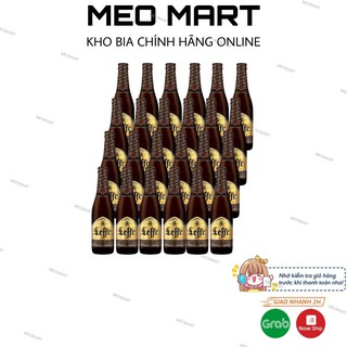 Thùng bia Leffe Brune - 330ml, 24 chai