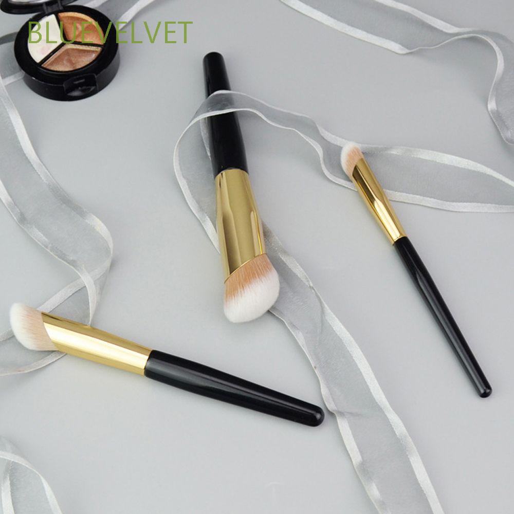 BLUEVELVET Women Foundation Brush Soft Make up Tool Concealer brush Portable Dark Circles Tear Ditch BB Cream Liquid Foundation Girls Makeup Brushes