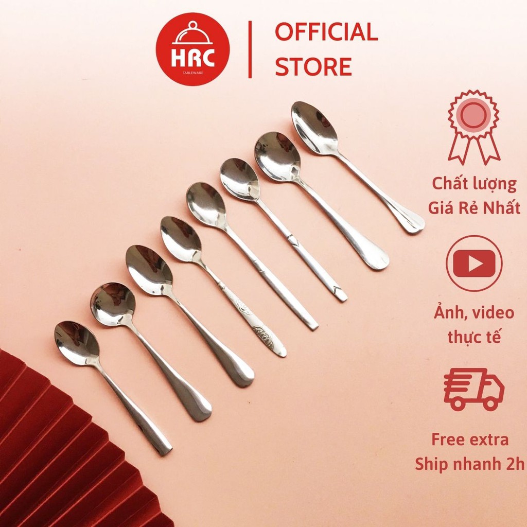 Thìa Muỗng Cà Phê Inox [GIÁ RẺ]