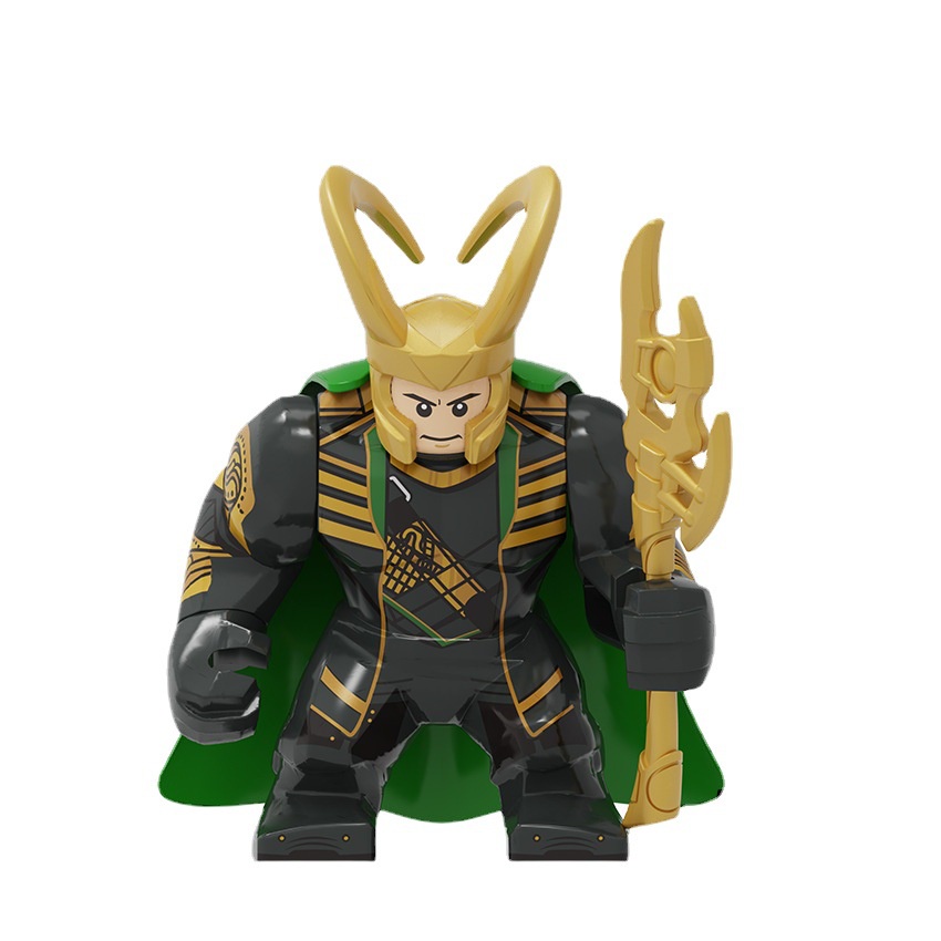 Mô Hình Đồ Chơi Lắp Ráp Nhân Vật Siêu Anh Hùng Marvel