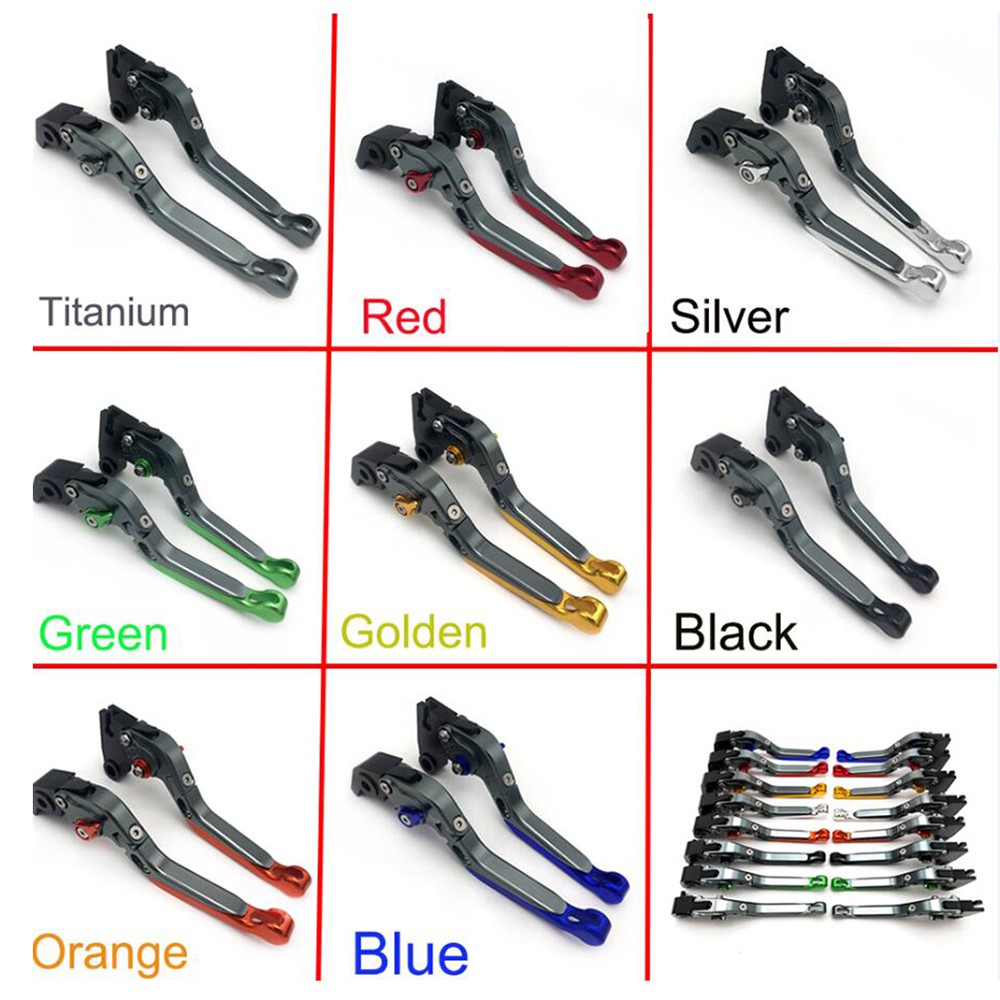 Motorcycle CNC Adjustable Folding Extendable Brake Clutch Levers For YAMAHA FZ25 FZ 25 2017-2018  LOGO (FZ 25)