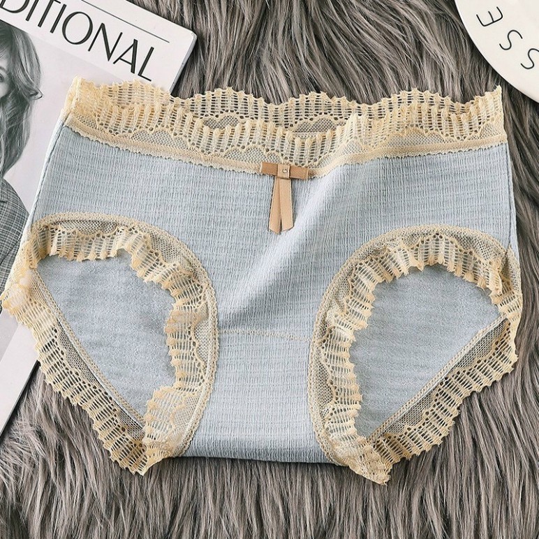Quần Lót Nữ SAM SAM Chất Cotton Gân Tăm Phối Ren 257