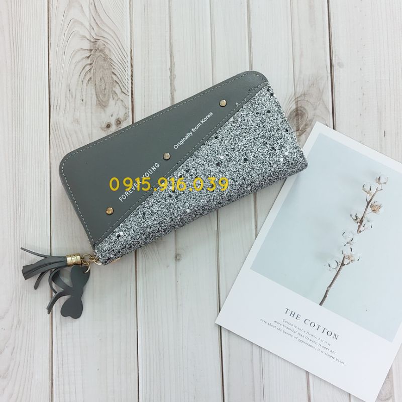 Ví Nữ Cầm Tay Có Kim Tuyến, Ví nữ lấp lánh