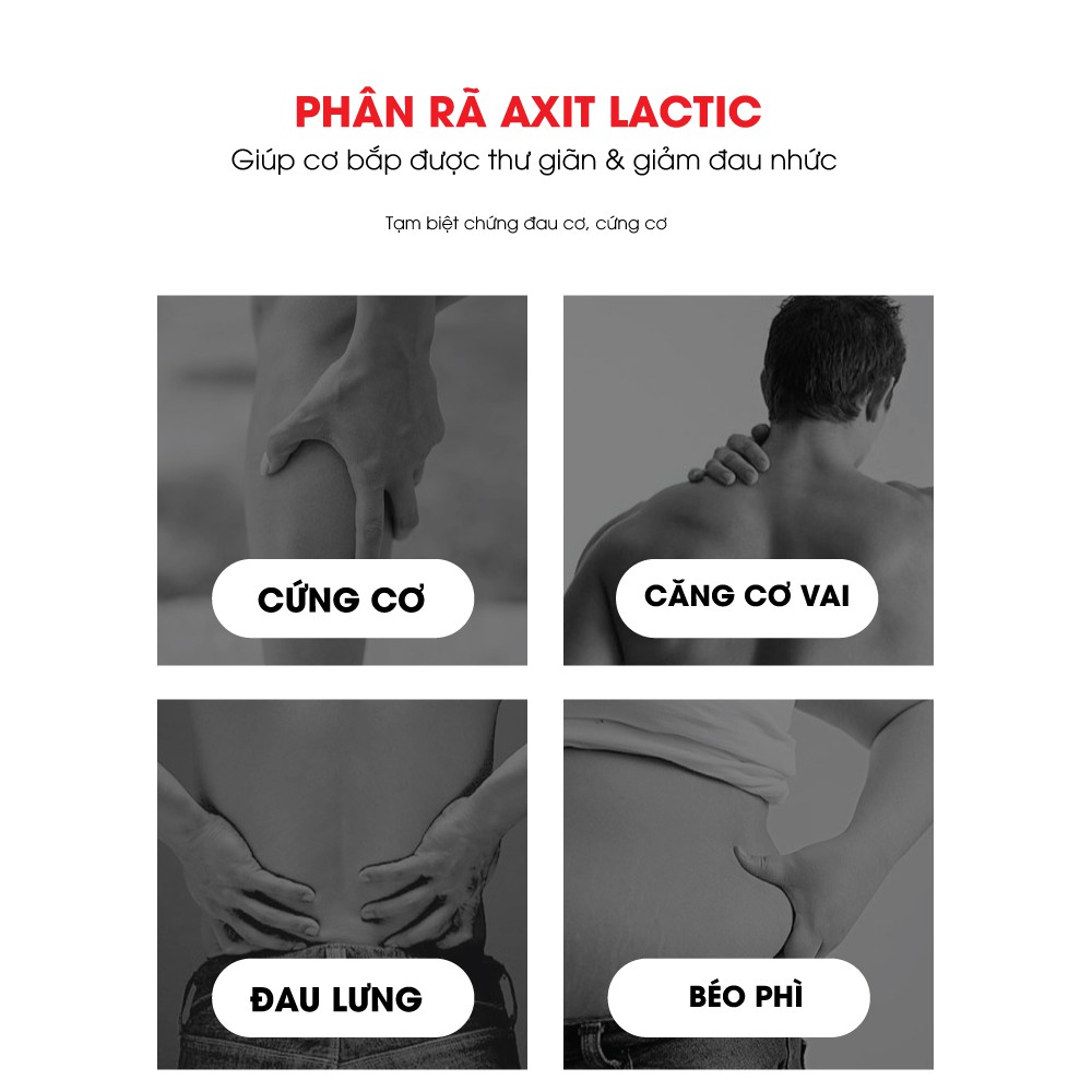 Súng Massage Cầm Tay Giúp Giảm Đau Nhức, Cứng Cơ - Tặng Kèm 4 Đầu Massage &amp; Máy massage cầm tay mini - Hàng nhập khẩu