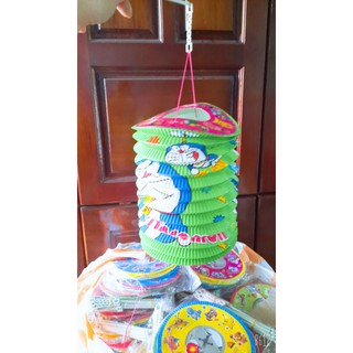 Lồng đèn hình trụ 20cm nhiều mẫu
