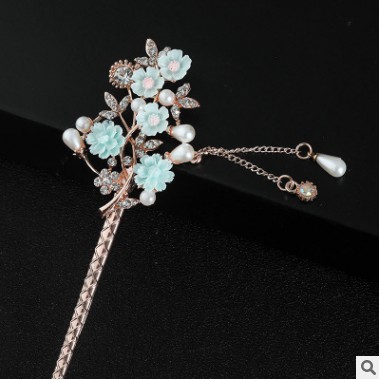 SẴN- Trâm cài tóc hoa mai trang nhã