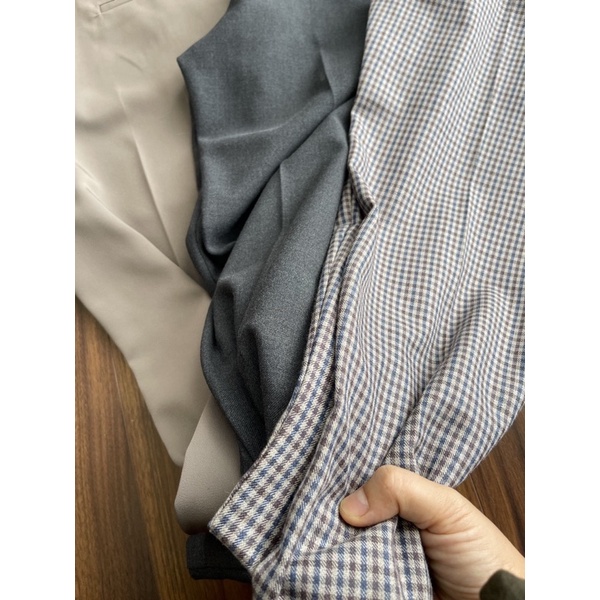 ✅FREESHIP✅ Quần tây dáng baggy . Hình thật shop chụp cận vải