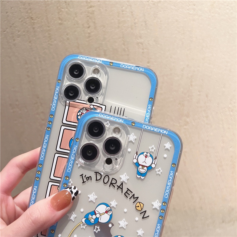 Ốp Điện Thoại TPU Dẻo Họa Tiết Doremon Dễ Thương Cho OPPO Reno8 Z 8Pro Reno 8 8Z 7 7Z 7Pro 6Z 6 Z Pro 5G 4G 2022