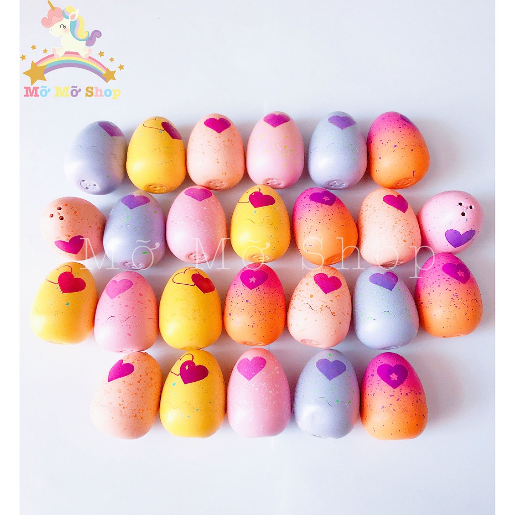 Combo Trứng Hatchimals - Hatchimal (Trứng Hiếm) Cho Bé - Tặng 5 Shopkins [Đồ Chơi Nhựa]