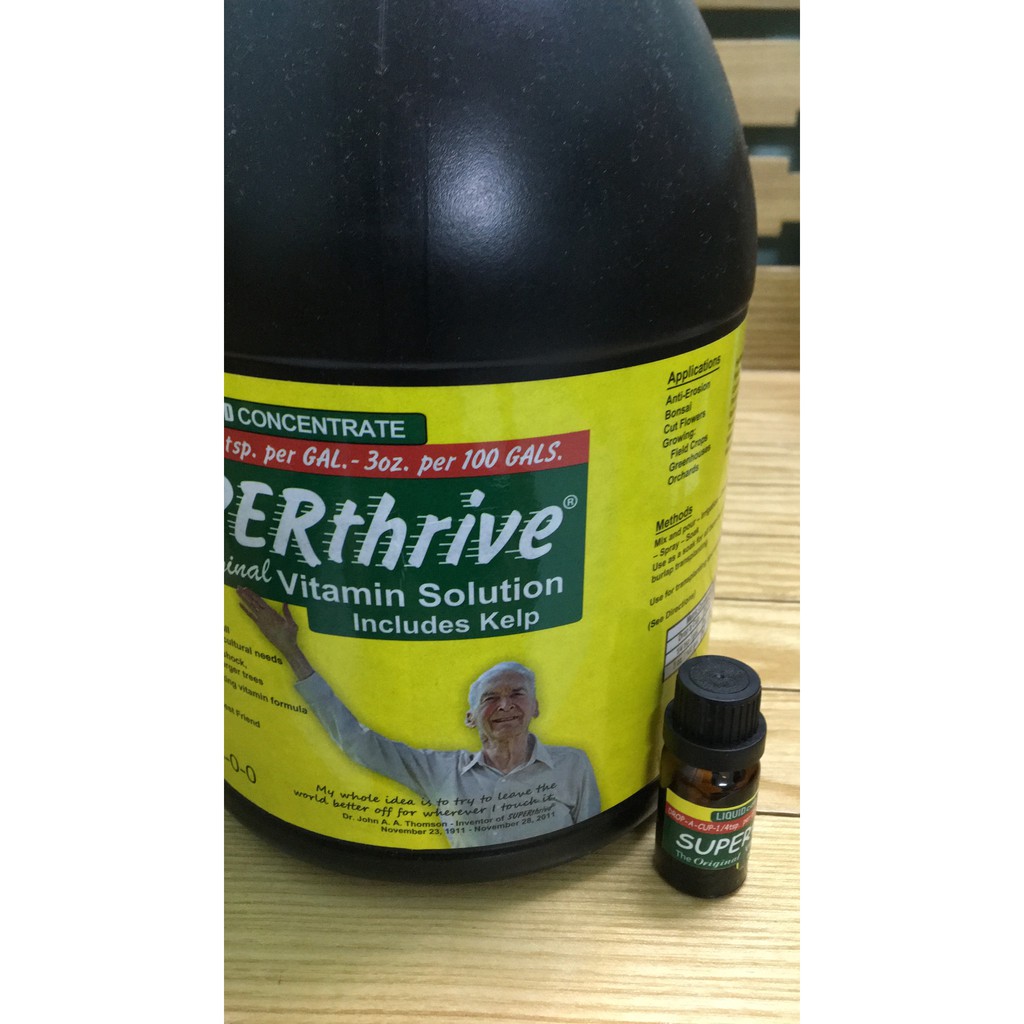 Sản phẩm superthrive lọ 10ml chăm sóc cây trồng