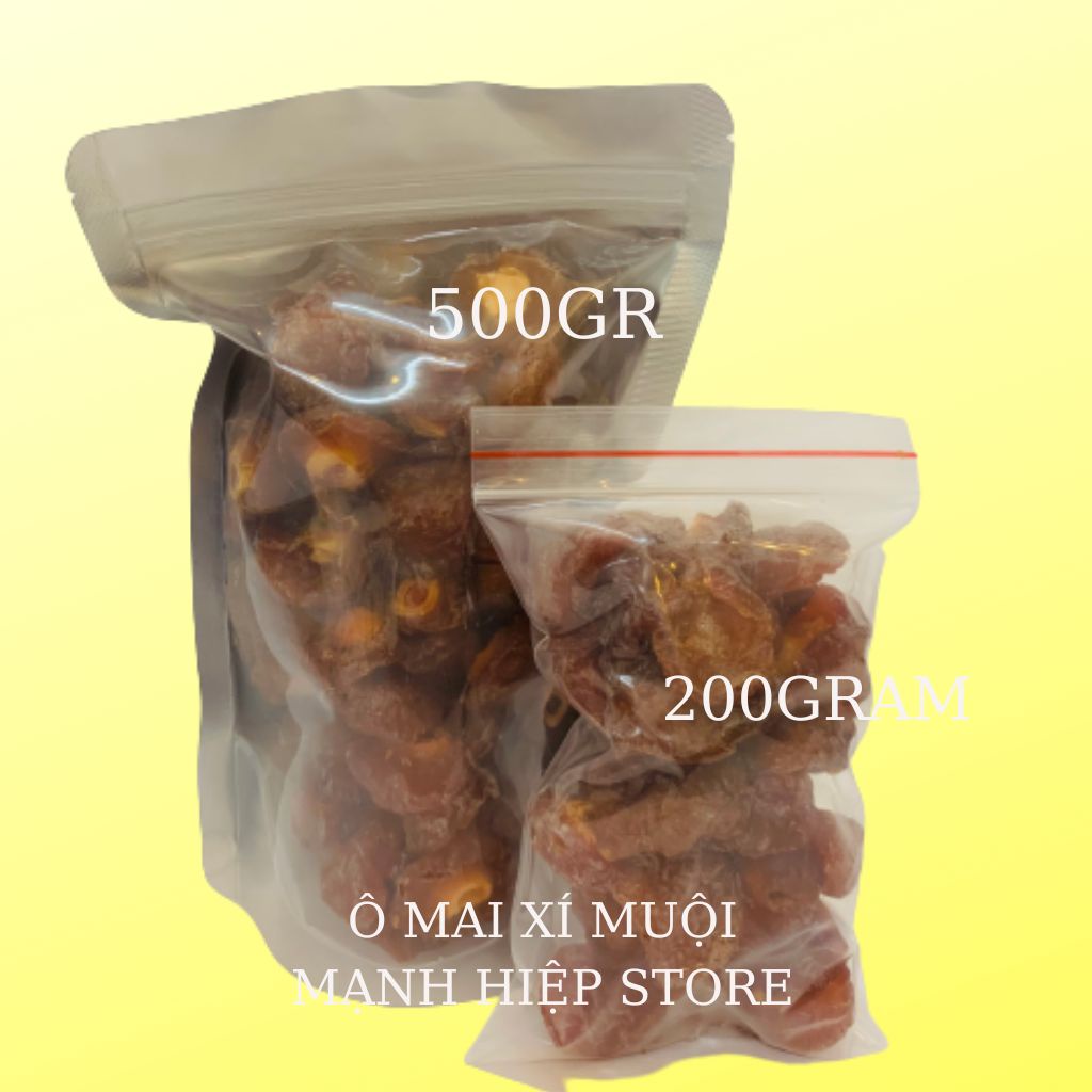 Ô mai đào nâu bổ đôi sấy dẻo thơm ngon