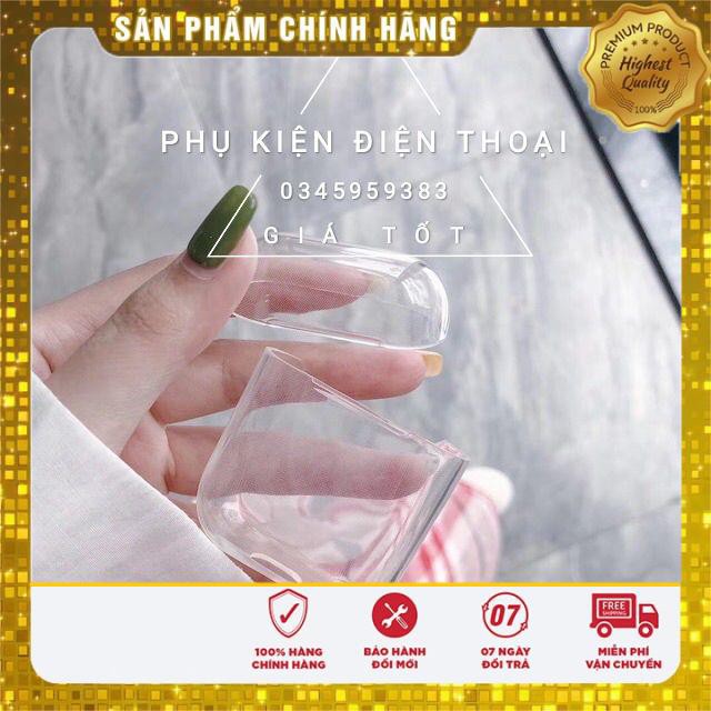 🍼 Case trong suốt🥤Vỏ bao airpod đựng tai nghe không dây 2 i11 i12 i18 i100 ...
