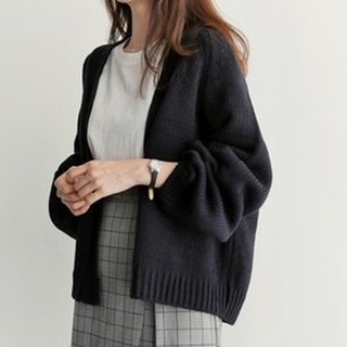 Xj-loose áo len dệt kim ngắn phù hợp, borong giá rẻ của quần áo nữ thời trang Hàn Quốc có sẵn 105