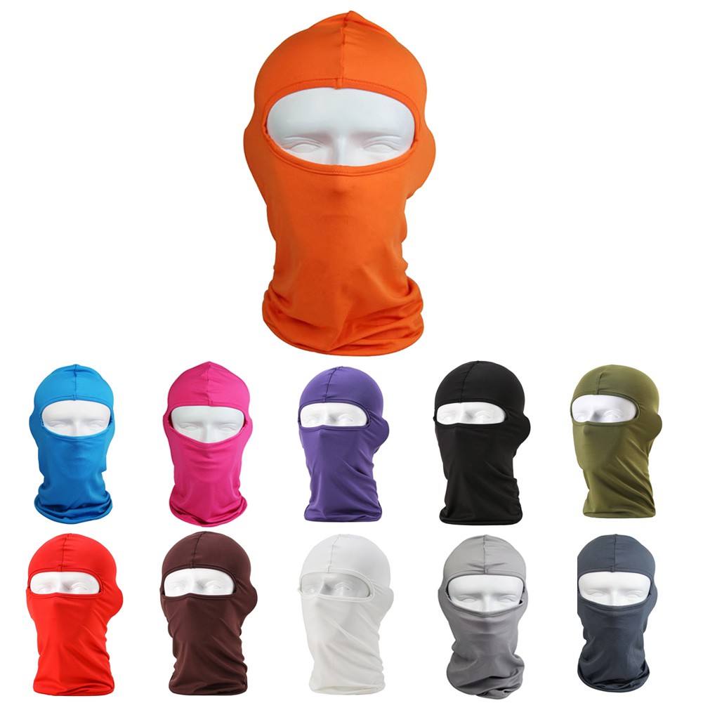 Motorcycle Cycling Ski Neck protecting Outdoor lycra Balaclava Full Face Mask