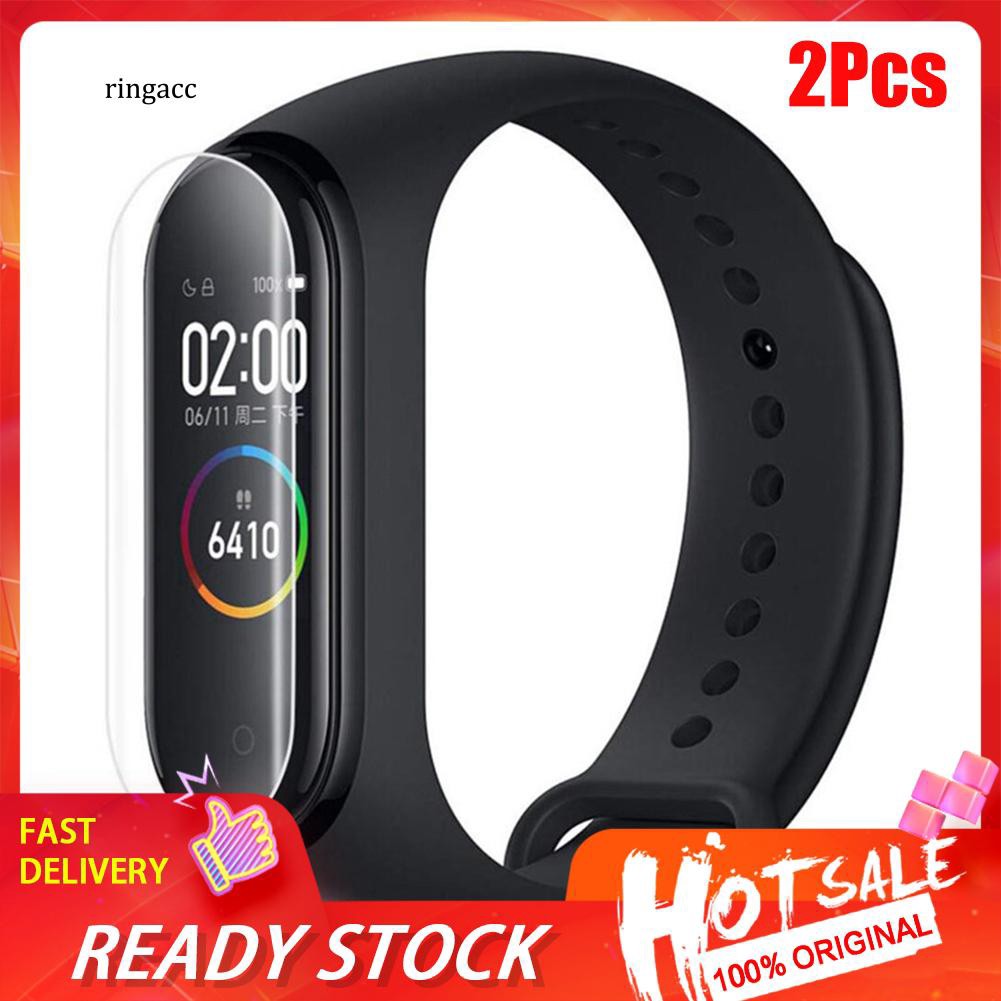 Bộ 2 miếng dán cường lực bảo vệ toàn bộ màn hình cho Xiaomi Mi Band 4
