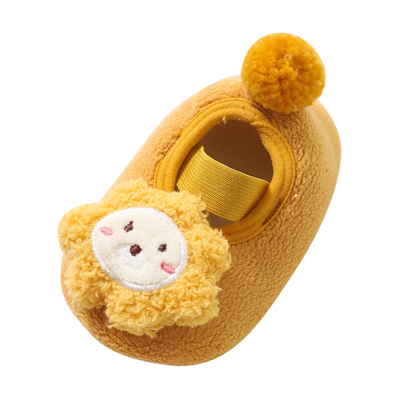 Giày Dạng Vớ Có Dây Cột Chống Trượt Họa Tiết Chấm Bi Ba Chiều Cho Bé Trai Bé Gái