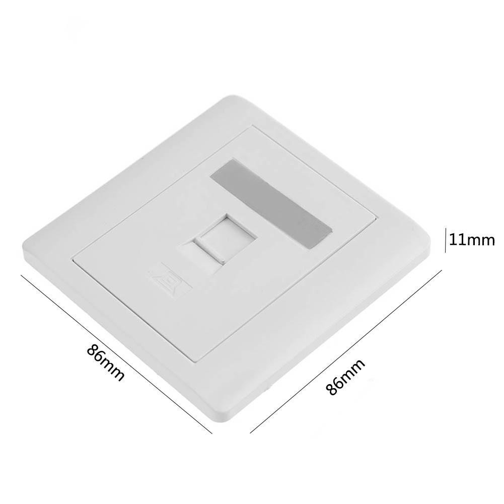 Ổ cắm điện thoại gắn tường tích hợp mạng LAN tiện dụng