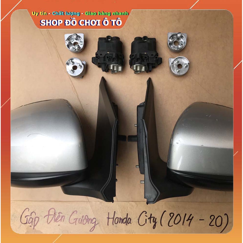 Độ mô tơ gập gương City, khung xương Honda City 2014-2020