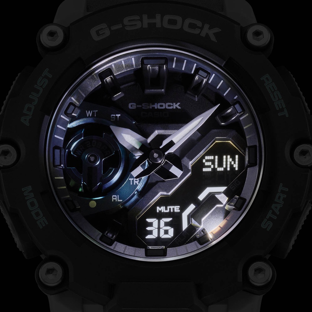 Đồng Hồ Nam Dây Nhựa Chính Hãng Casio GSHOCK GA-2200BB-1ADR