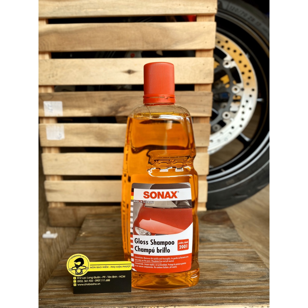 Nước Rửa Xe Sonax - Rửa Xe Siêu Sạch Không Ăn Mòn