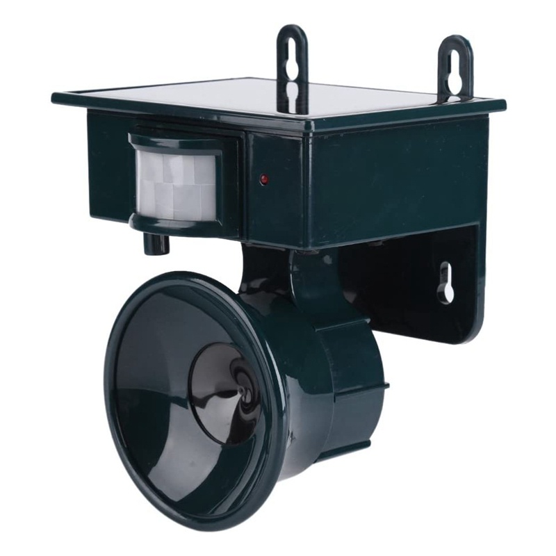 Set 2 Thiết Bị Phát Sóng Siêu Âm Đuổi Chim Phá Hoại Vườn Cây