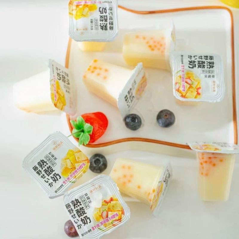 Sữa Chua Ngũ Cốc Trái Cây Uống Liền - Đồ ăn vặt Snackfoodbysuri