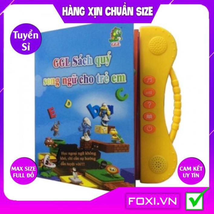 Sách nói Song Ngữ Anh-Việt Giúp Trẻ Học Tốt Tiếng Anh-có bút-có âm thanh-phát triển trí tuệ-Bé thực hành làm toán-TV