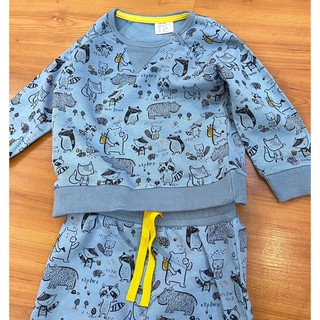 Bộ nỉ H&M bé trai