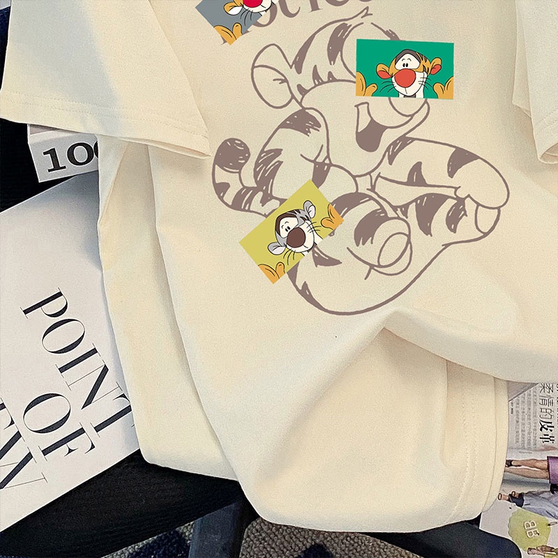Áo Thun HIIXIIVI Tay Ngắn Cổ Tròn In Chữ Sunset 2022 100% cotton Phong Cách Hàn Quốc Thời Trang Mùa Hè Cho Nữ