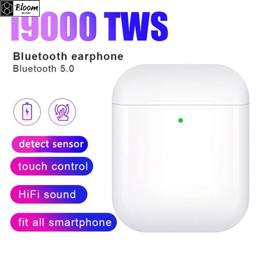 Tai nghe bluetooth không dây i9000 TWS Pop Up Điều khiển cảm ứng, đổi tên, định vị, cài đặt chạm cảm ứng