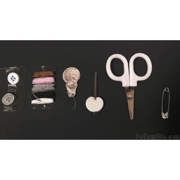 Bộ kim chỉ kèm hộp đựng Nhật Bản