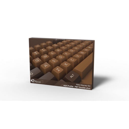 Nút Bàn Phím - AKKO Keycap set – Chocolate (PBT Double-Shot/ASA profile/178 nút)