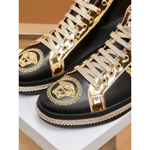 FALE SALE (Video) Siêu phẩm giày da vesax cao cổ đế khoá dây kim tuyến vàng Có Sẵn ⚡ CHẤT sịn : new L > ₛ * : ! ¹ * | BigBuy360 - bigbuy360.vn