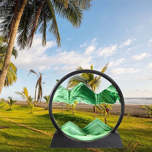 [ Cực Đẹp ] Tranh Trang Trí Hạt Cát Chảy Lún 3D Chuyển Động Nghệ Thuật