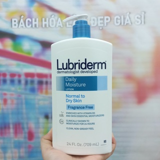 Dưỡng thể Lubriderm Daily Moisture Lotion 709ml