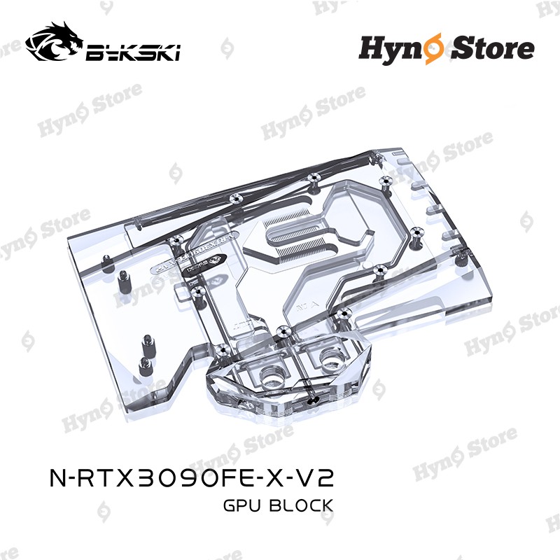 Block VGA Bykski cho card màn hình NVIDIA RTX3090 FOUNDERS EDITION Tản nhiệt nước custom - Hyno Store