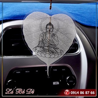 Lá Bồ Đề treo xe - Bình An & Tài Lộc