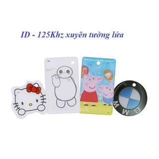 Thẻ Từ Loại Sao Chép và Ghi Epoxy 125khz Có Thể Xuyên Tường Lửa