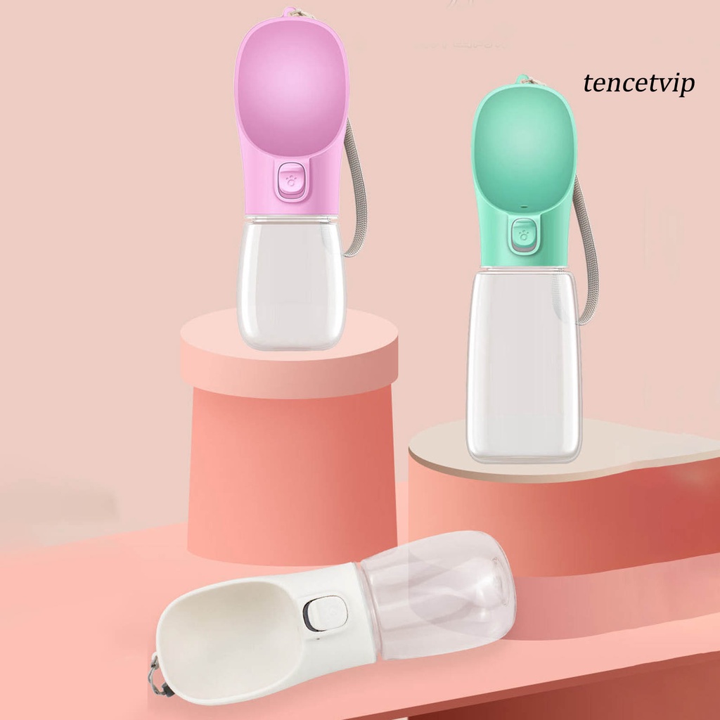 Bình Đựng Nước Uống Trong Suốt Dung Tích 300ml/550ml Dung Tích Lớn Dùng Cho Thú Cưng