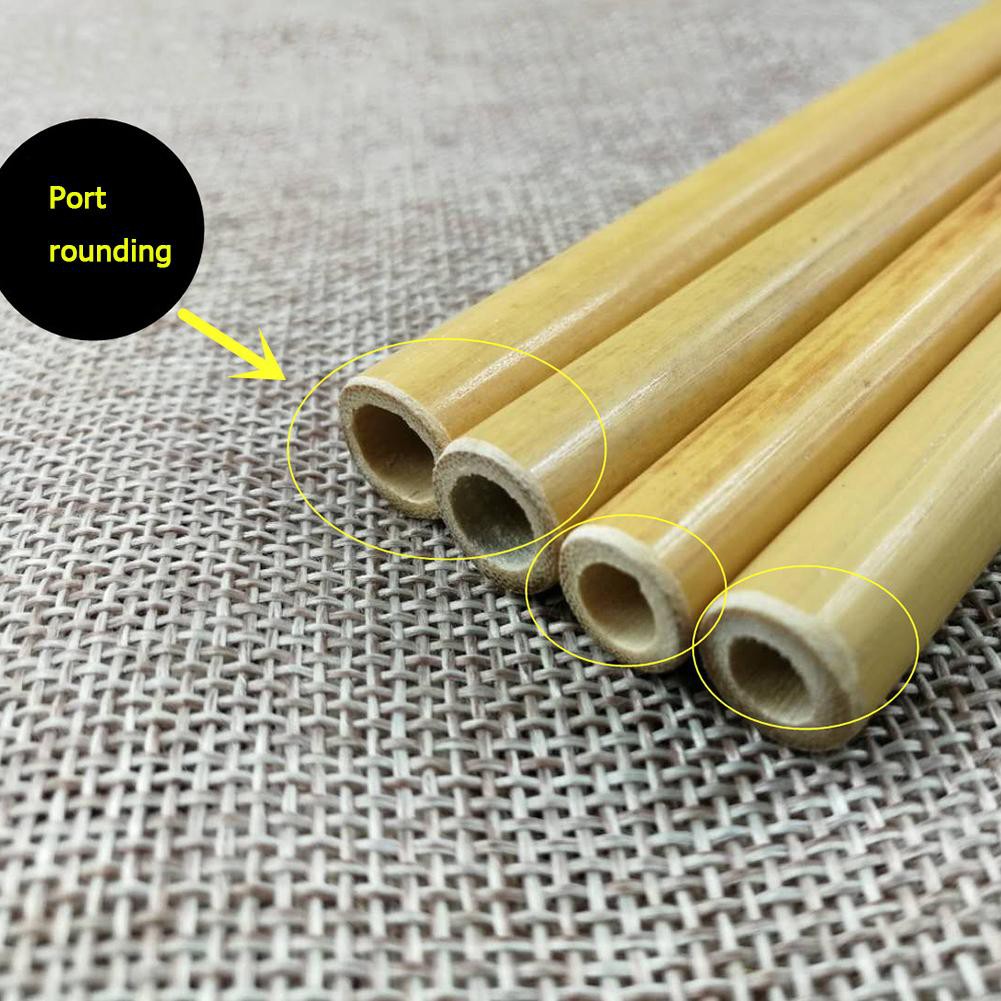 Ống hút bằng tre in hình dễ phân hủy