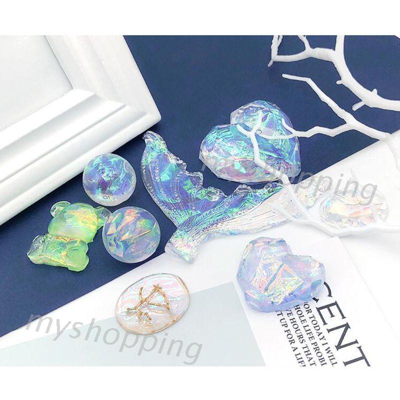Giấy phản quang hiệu ứng gương dùng làm trang sức resin