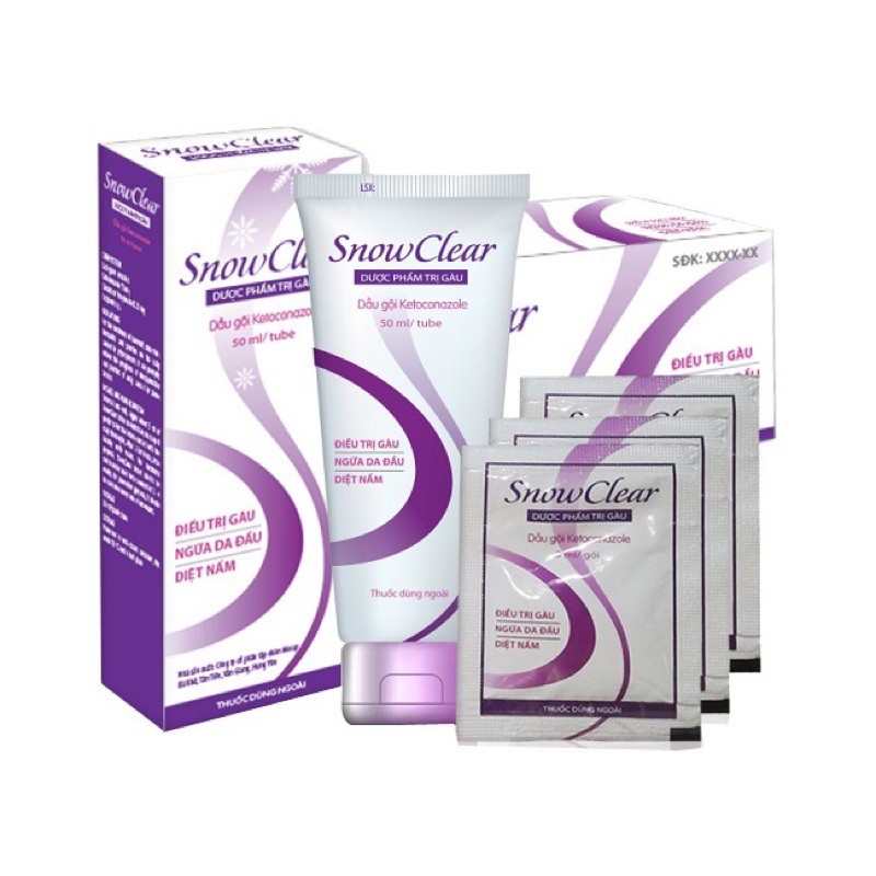 Dầu gội Snow clear (Snowclear) - Tube 50 ml | BigBuy360 - bigbuy360.vn