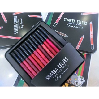 Set son bút chì 12 màu sivanna