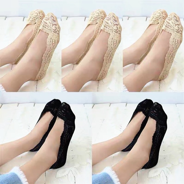 *Tất hài ren chống trơn(TBPAB,7.B2)