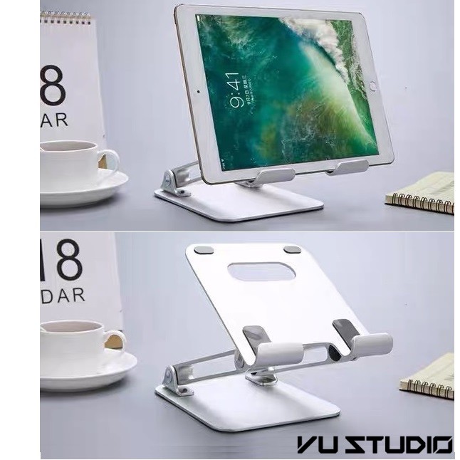 Giá đỡ cỡ lớn nhôm nguyên khối Jincomso cho Ipad và điện thoại, máy tính bảng JKV6F