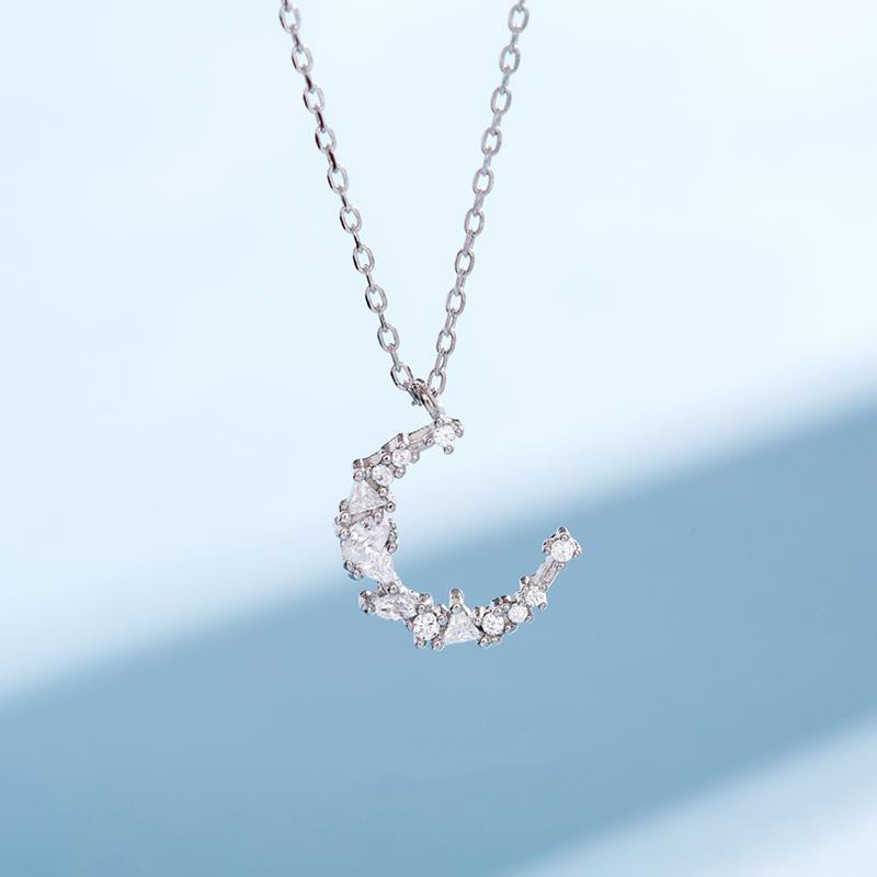 vòng cổ Mặt Trăng Đính Đá C109