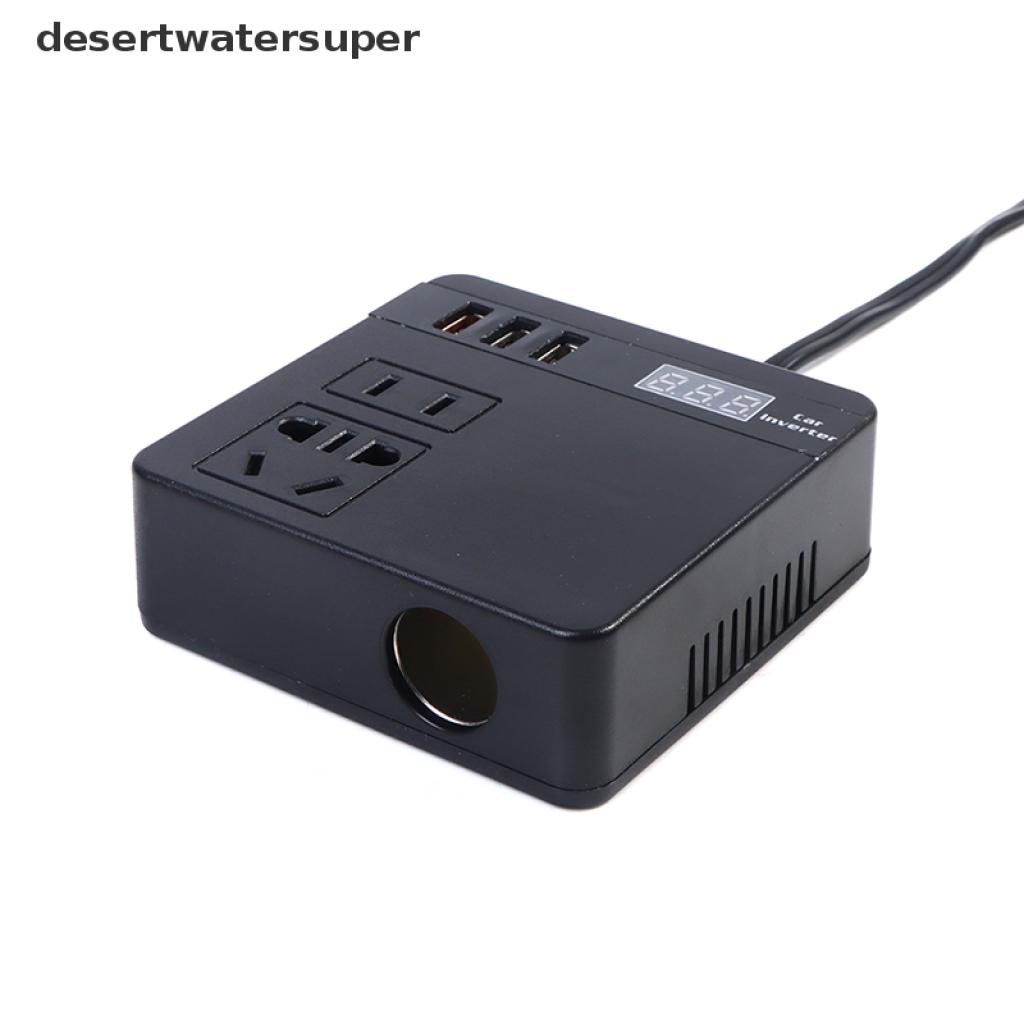 Bộ Chuyển Đổi Nguồn Điện Từ 150W 12V / 24V Sang 110V / 220V Cho Xe Hơi