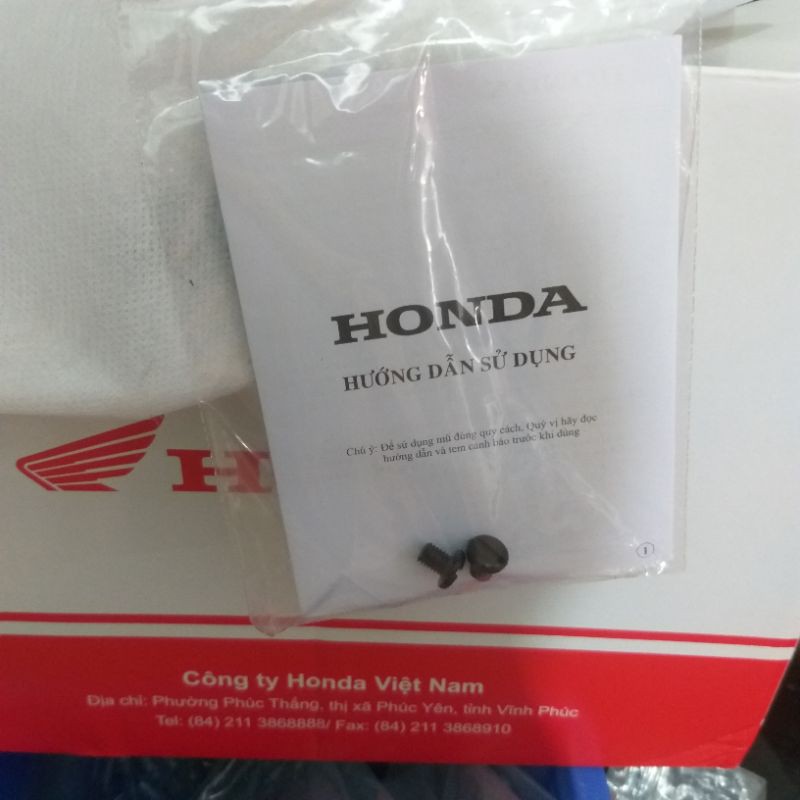 Mũ bảo hiểm- honda việt nam - chính hãng honda(-10%)