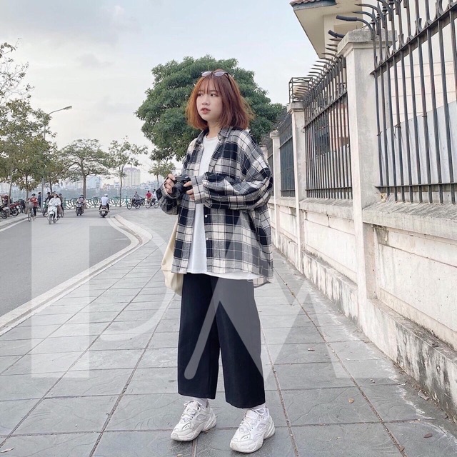 ÁO SƠMI FOM RỘNG