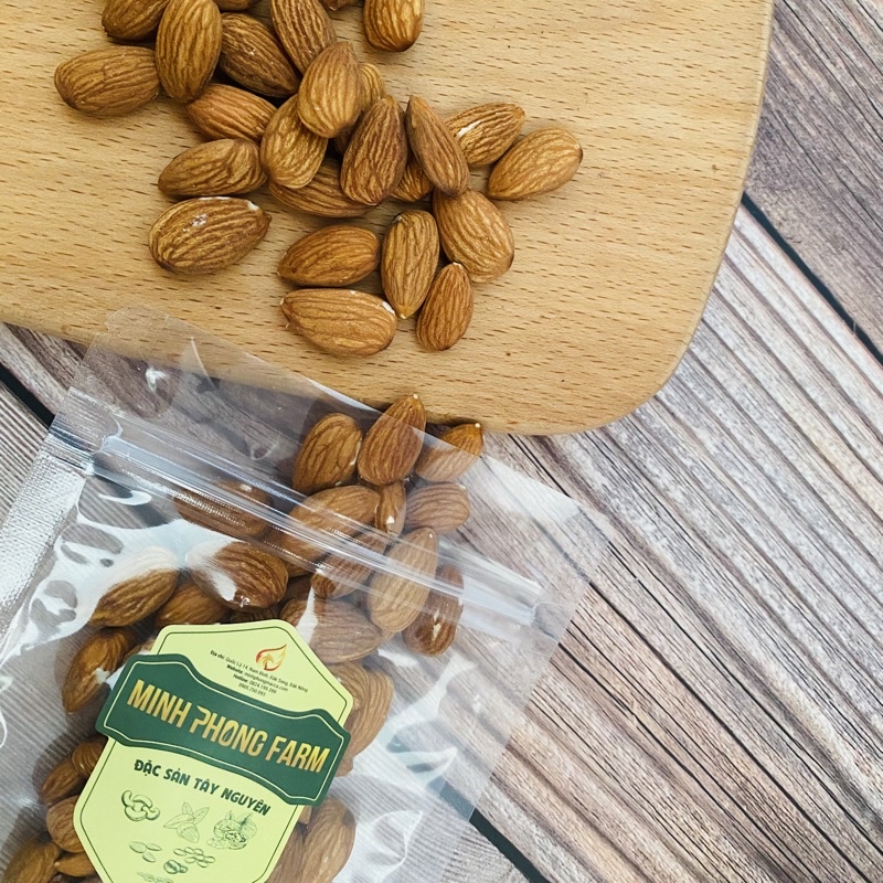 100g Hạnh Nhân tách lõi chuẩn sấy nguyên vị